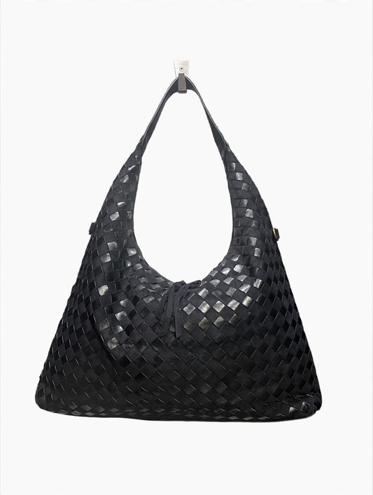 BORSA IN ECOPELLE INTRECCIATA