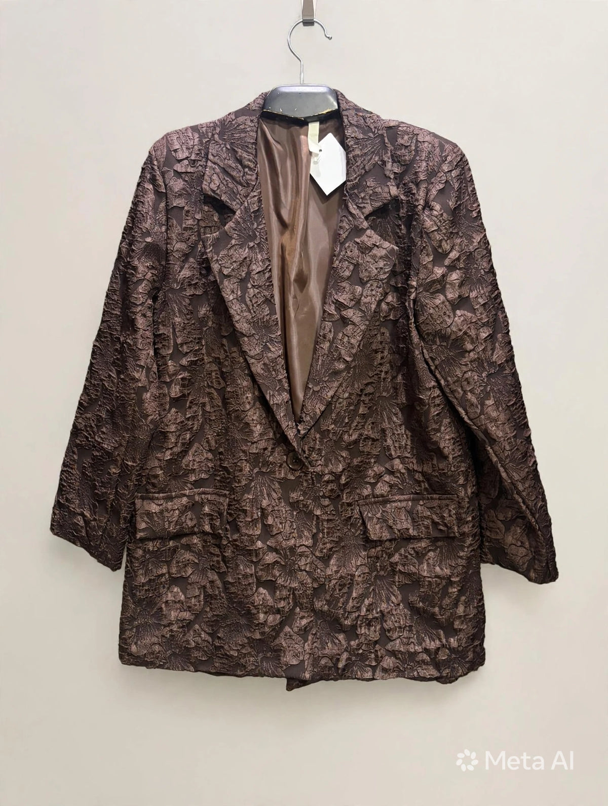 BLAZER JACQUARD FLOREALE