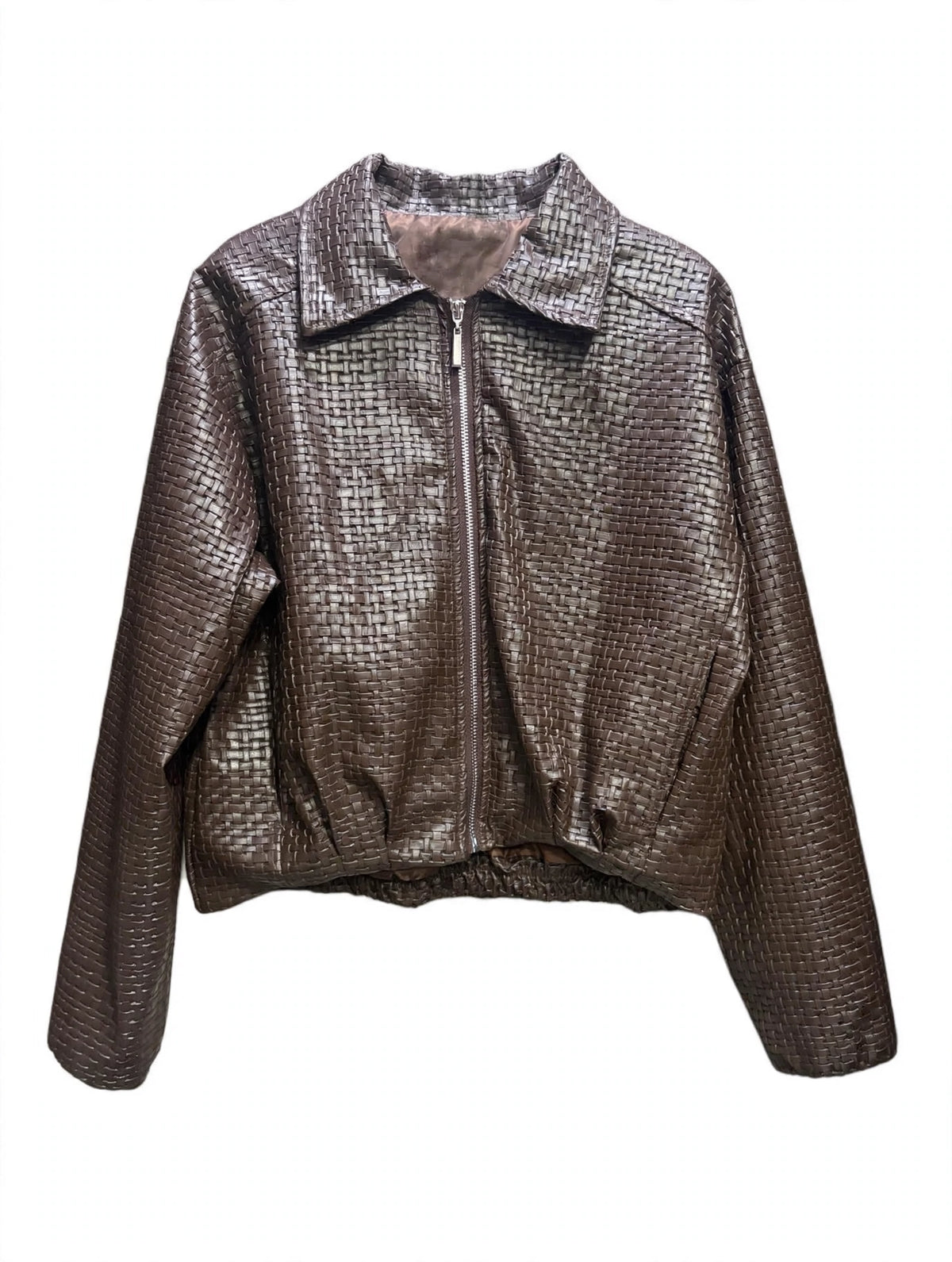 GIACCA BOMBER ITRECCIATA
