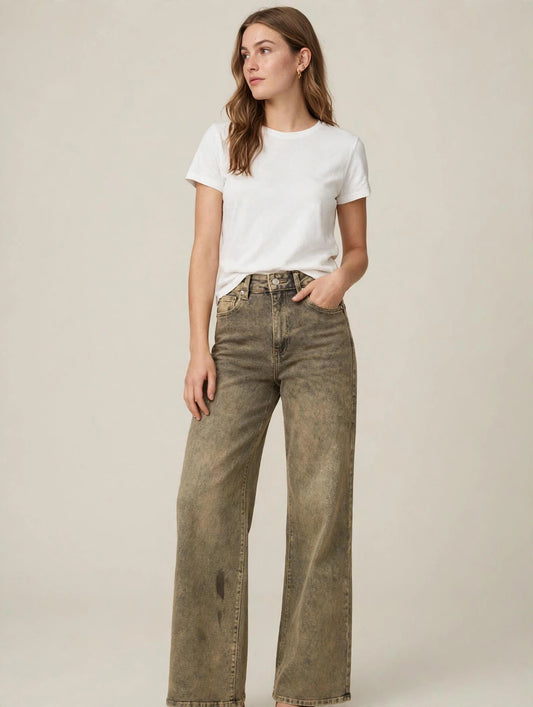 JEANS WIDE LEG