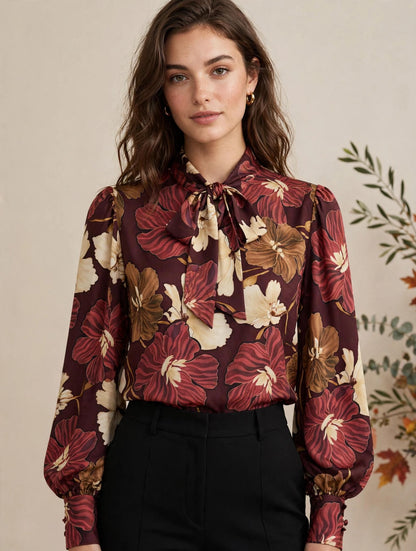 CAMICIA STAMPA FLOREALE