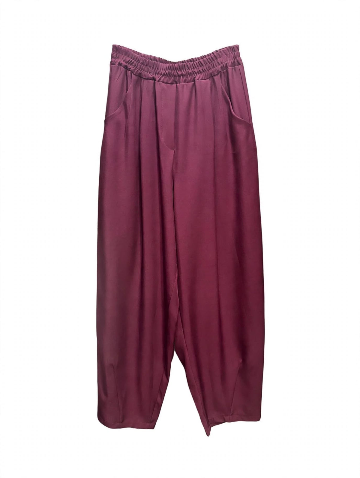 Pantalone Palazzo Balloon Vita Elasticizzata