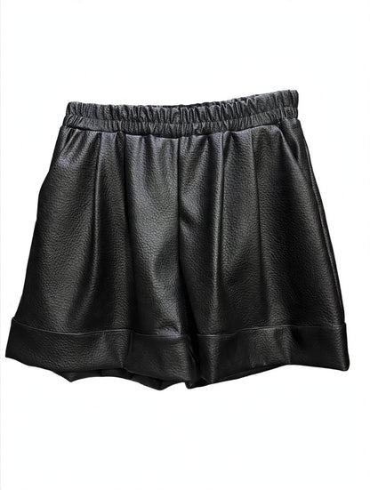 Shorts in ecopelle