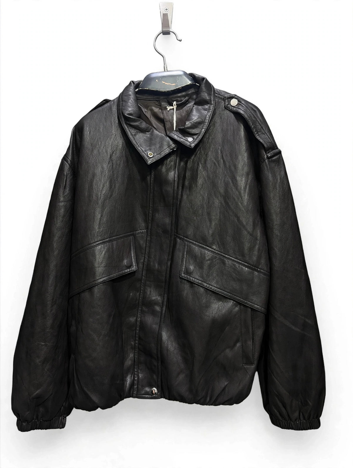 Bomber Oversize in Ecopelle
